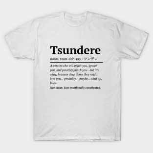 tsundere definition T-Shirt